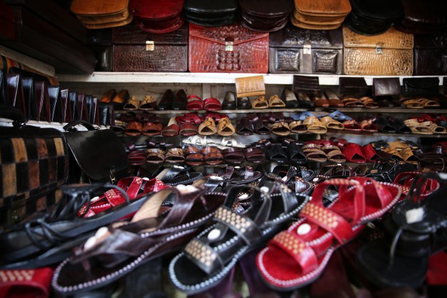 Sandals and Bags